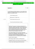 Module 2 Exam&colon; HESI VN TXGRP 1912 COHORT &lpar;VNE 39&rpar;  Quiz Score&colon; 89&period;5 out of 99