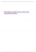 APEA Exams || APEA 3P Exams || NR 509 APEA Exams {Package Deal}