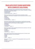 PALO ALTO PCCET EXAM QUESTIONS  WITH COMPLETE SOLUTIONS RATED A