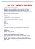 PALO ALTO PCCET EXAM QUESTIONS RATED A&period;