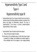 Subject; immunology (hypersensitivity type III and IV) for university students 3rd year 