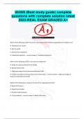 IAHSS ALL EXAMS BUNDLE LATEST 2023 