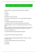 IAHSS BASIC OFFICER CERTIFICATION FULL QUESTIONS WITH CORRECT ANSWERS 2023 &lpar;VERIFIED BY EXPERTS&rpar;