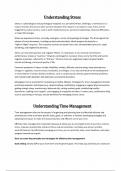 Class notes BPAS-186 ( Stress and Time Management)