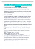 SCI 200--Final Milestone 2 Complete Verified Solutions