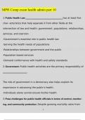 MPH Comp exam health admin part 10  &lpar;2022&sol;2023&rpar;
