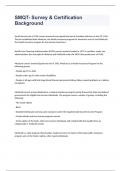 SMQT- Survey WITH 100&percnt; CORRECT ANSWERS EXAM 2023