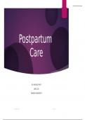 Postpartum Powerpoint