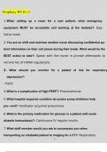 Prophecy RN B v3 &lpar;2022&sol;2023&rpar; &lpar;Verified Answers&rpar;