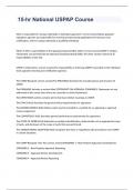 15-hr National USPAP Course WITH 100&percnt; CORRECT ANS