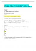 HCA 375 &ndash; WEEK 5 FINAL EXAM QUESTIONS WITH ANSWERS CORRECTLY VERIFIED SOLUTIONS GRADED A&plus;