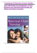 And Child Health N Foundations Of Maternity&comma; Women&rsquo;s Health&comma; ursing Mckinney&colon; Evolve Resources For Maternal-Child Nursing&comma; 5th Edition All Chapters Included