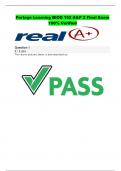 Portage Learning BIOD 152 A&P 2 Final Exam 100&percnt; Verified