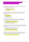 NURS FUNDAMENTAL EXAM  QUESTIONS WITH CORRECT ANSWERS GRADED A&plus; ASSUARED SUCCESS