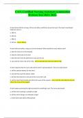 CAN&comma; Certified Nursing Assistant examination Written Test 2021&sol; 2022&period;