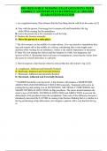 BIO MED SURGE NURSING EXAM QUESTIONS WITH CORRECT ANSWERS PLUS RATIONALE A&plus; 2022&sol;2023 GUARANTEED SUCCESS