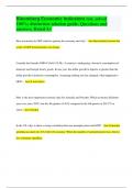 Bloomberg Economic Indicators test&comma; solved 100&percnt;&semi; distinction solution guide&period; Questions and answers&period; Rated A&plus;