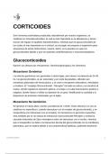 Corticoides farmacología clasificación