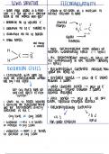 Fundamentals of organic chemistry summary 