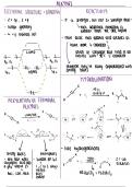 Fundamentals of organic chemistry summary