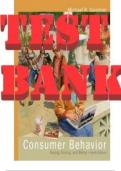 TEST BANK for Consumer Behavior, 9th Edn by Michael Solomon. All Chapters 1-16.