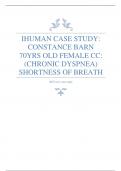 iHuman Case Study: Constance Barn 70Yrs Old Female Cc: (Chronic Dyspnea) Shortness of Breath Questions – 100 %