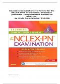 Saunders Comprehensive Review for the NCLEX-PN&reg; Examination&comma; 5e &lpar;Saunders Comprehensive Review for Nclex-Pn&rpar; by Linda Anne Silvestri PhD RN&period;