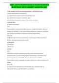 BMGT 220 CH 11 PRACTICE EXAM QUESTIONS WITH CORRECT ANSWERS A&plus; 2022&sol;20223