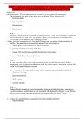 NURS 3125 EXAM QUESTIONS WITH ANSWERS 100&percnt; CORRECT AND VERIFIED SUCCESS ASSUARED