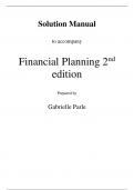 Financial Planning 2e Warren McKeown, Mike Kerry, Marc Olynyk (Solution Manual)