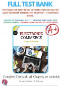 Test Bank For Electronic Commerce 12th Edition By Gary Schneider 9781305867819 Chapter 1- 12 Complete Guide &period;