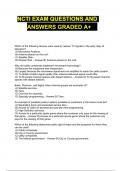 NCTI EXAM QUESTIONS AND ANSWERS GRADED A+.