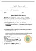Meiosis Gizmos Lab Biology (Skyline High School (Washington))-Student Exploration: Meiosis with complete solution
