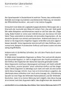 Kommentar zum Thema „Sprachwandel in Deutschland“ 