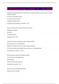 Bundle for Pathophysiology Chapter 17 tests compilation &vert; everything you need &vert; verified
