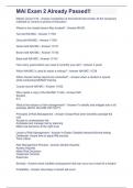 MAI Exam 2 Already Passed&excl;&excl;