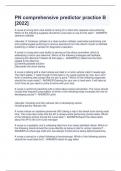 PN comprehensive predictor practice B