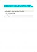 NURSE 220 Complex Patient Case _ Completed _ Shadow Health-Doris Turner-with 100% verified solutions-2023-2024