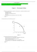 ECON 1010 - Introduction to Microeconomics&colon; LATEST TEST BANK 2022&sol;2023 WITH 100&percnt; ACCURATE RATIONALE