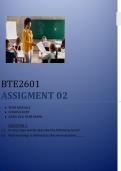 BET2601 ASSIGNMENT2 AND BET2601  NEW ASSIGNMENT 2