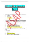 ATLS10 || ATLS Post Tests || ATLS Practice 2023 || ATLS PRE TEST || ATLS Written Review {BUNDLE 2023}