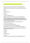 NURS 2400 Exam &num;2 Test With Verified Answers