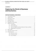 Foundations of Business, 5e William Pride, Robert  Hughes, Jack  Kapoor (Answer Key)