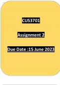 CUS3701 ASSIGNMENT 2 2023