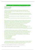LETRS Unit 1 Assessment Test Answered- 2022&period; - 