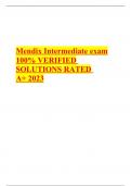 Mendix Intermediate exam 100% VERIFIED SOLUTIONS RATED A+ 2023