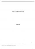 Walden University NRNP 6665 Strategic Management&sol;Analysis of Strategic Direction and Path