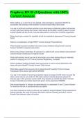Prophecy RN B v3 Questions with 100&percnt; Correct Answers&period; 
