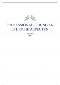 Professionalisering en ethische aspecten
