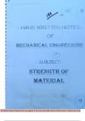 Class notes GATE MECHANICAL  A Textbook of Strength of Materials